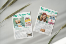 Supplementa Newsletter Titelseiten